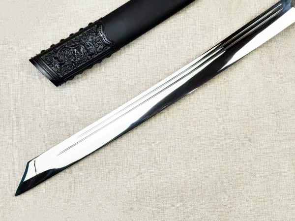 烟台1.2米黒木不锈钢康熙御刀